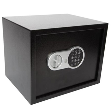 Cofre Eletrónico Perel 300x380x300mm Preto