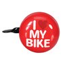 Campainha para Bicicleta I LOVE MY BIKE Vermelho