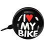 Campainha para Bicicleta I LOVE MY BIKE Preto