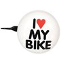 Campainha para Bicicleta I LOVE MY BIKE Branco