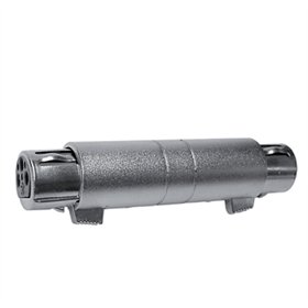 Adaptador XLR 3P/XLR 3P