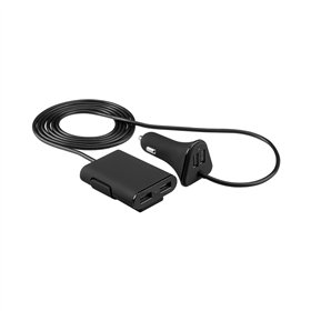 Carregador Isqueiro Auto USB-A 4 Portas