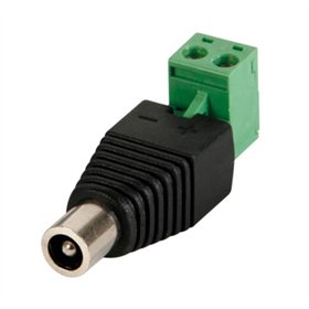 Ficha Alimentação DC 5.5x2.1mm F para Screw Terminal 5un