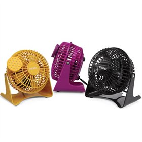 Ventoinhas de Mesa 10cm Preto/Amarelo/Roxo Cx Expositor 3un