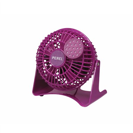 Ventoinha de Mesa 10cm Roxo