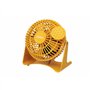Ventoinha de Mesa 10cm Amarelo