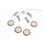 Sistema LED para Decoração Branco Quente 2700K 4un