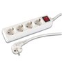 Bloco 4 Tomadas + Interruptor Cabo 1,5mts