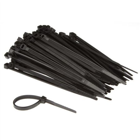 Abraçadeira Plástica (A x B) 120x4,6mm Preto 100un