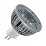 Lâmpada LED 1W Branco Frio (6400K) 12VAC/DC - MR16