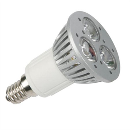Lâmpada LED E14 3x1W Branco Neutro (3900-4500K) 230V