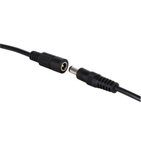 Conector DC com cabo Macho/Fêmea