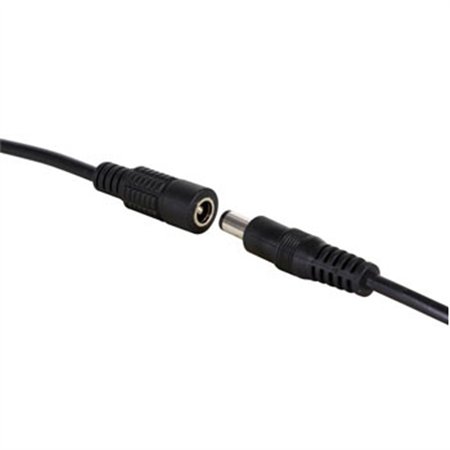 Conector DC com cabo Macho/Fêmea