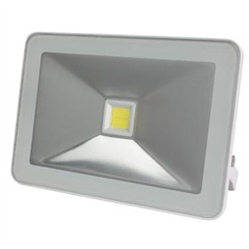Projetor LED Exterior Branco Neutro 20W Branco