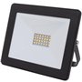Projetor LED Exterior Branco Neutro 20W Preto