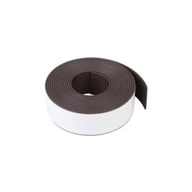 Fita Magnética 25mmx3m Flexível Preto