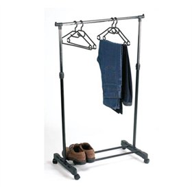 Expositor de Cabides com Rodas 80x43x165cm