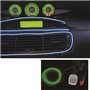 Set Fios Eletroluminescentes Verde 3m 12V Music Controlled