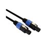 Cabo 2P 2x2,5mm2 Macho/Macho 10m
