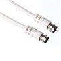Cabo Coaxial com Fichas Tipo F Macho/Macho Basic 10m