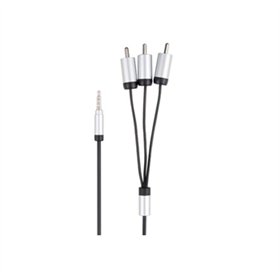 Cabo A/V Jack 3,5mm Macho vs 3 RCA Macho