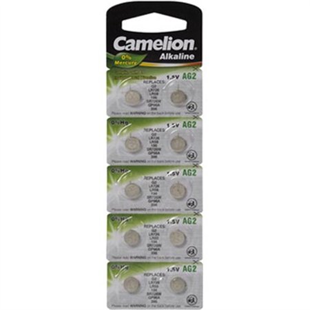Pilhas LR726 AG2 1.5V 25mAh Relógios 10un