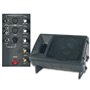 Coluna Profissional ABS de 2 vias 15pol com Amplificador