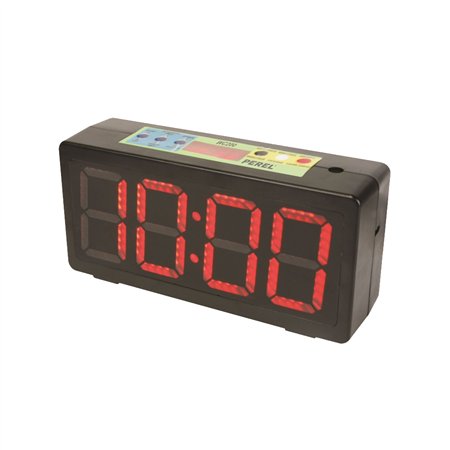 Relógio Parede Cronómetro Temporiz Leds 10cm (327x156x93mm)