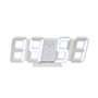 Relógio LED 3D Digitos Brancos