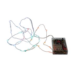 Grinalda 30 LEDs RGB