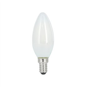 Lâmpada LED E14 Vela 2W 250lm Mate Branco Quente