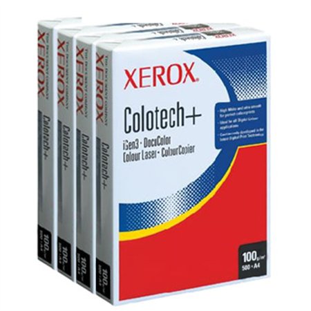 Papel 100gr Fotocopia A4 Xerox Colotech Plus 4x500Fls