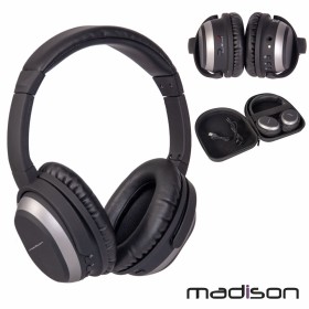 Auscultadores Bluetooth S/ Fios E Cancelamento Ruído Madison