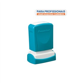 Carimbo 11x25mm Azul Xstamper Quix Q04E 1un