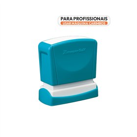 Carimbo 11x40mm Preto Xstamper Quix Q10B 1un