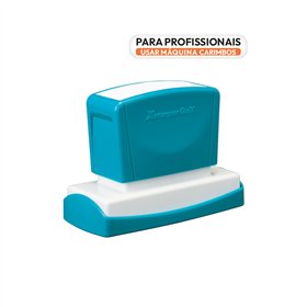 Carimbo 22x69mm Preto Xstamper Quix Q18B 1un