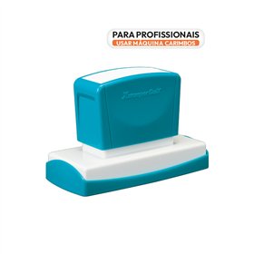 Carimbo 28x78mm Preto Xstamper Quix Q24B 1un