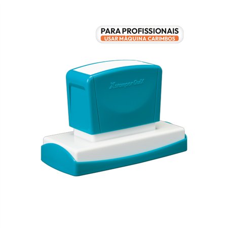 Carimbo 28x78mm Preto Xstamper Quix Q24B 1un