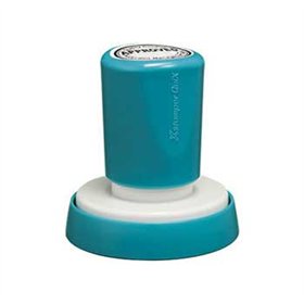 Carimbo Redondo 38mm Preto Xstamper Quix Q53B 1un
