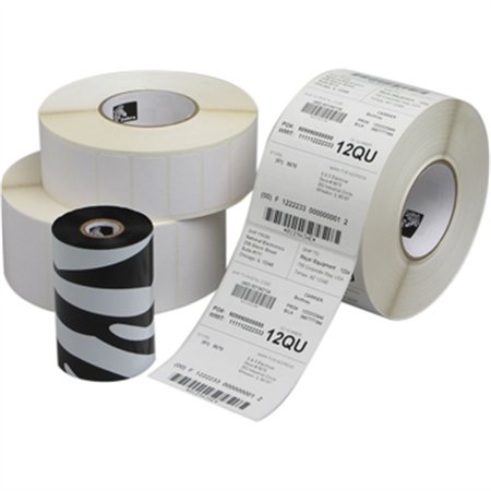 Etiquetas 051x25 D76mm 1000T Papel Mate ZEBRA 10 Rolos