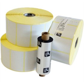 Etiquetas 032x25 D25mm 2000T Papel MatePremium ZEBRA 12 Rolo