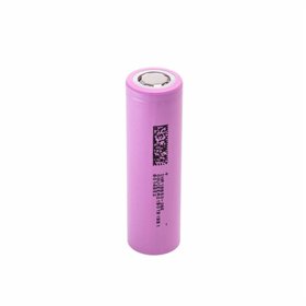 Bateria Lítio 18650 3.7V 2600mAh INR18650-26E Recarregável