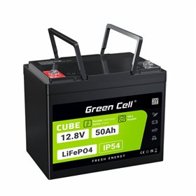 Bateria de Lítio LiFePO4 50A 12.8V GREEN CELL