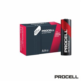 Pilha Alcalina LR6/AA MX1500 1.5V 10x Intense Power PROCELL