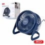 Ventoinha Secretária 4" Azul XO