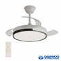 Ventoinha De Teto 30W 90cm C/ Iluminação LED 36W C/ Comando