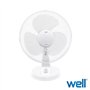 Ventoinha De Mesa Ø30cm 40W Branco WELL