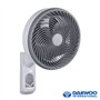 Ventoinha De Parede Ø25cm 80W C/ Comando DAEWOO