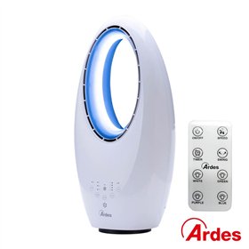 Ventoinha Sem Pás 60W Branca C/ Luz LED ARDES