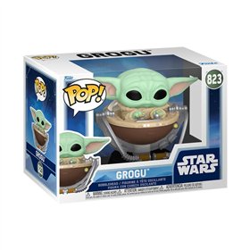 Funko Pop! Star Wars Rides Deluxe The Mandalorian With Grogu In Imperial Remnant At-Rt
